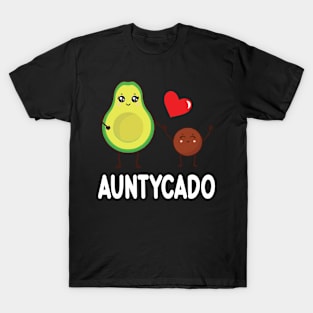 Avocados Dancing Together Happy Avocado Auntycado Aunt Uncle T-Shirt